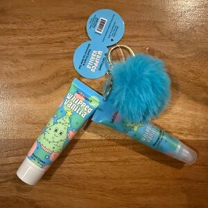 Whipped Vanilla Lip Gloss with Blue Pom Pom